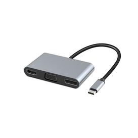 USB-C TO HDMI VGA DISPLAYPORT AND AUDIO ADAPTER