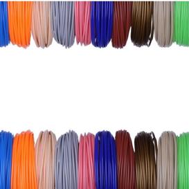 Filament PLA 10 couleurs, 3 mètres