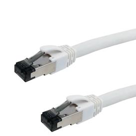 Cat8 S/FTP 40G Shielded Patch Cable - 24AWG - Riser CMR - 25ft