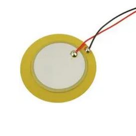 Piezo Element, Diaphragm, 4.2 kHz, 300 ohm, 25000 pF, 27 mm, 0.43 mm