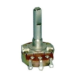 Standard Potentiometer (24 mm) - 500 Ohm, Linear, Universal Terminal