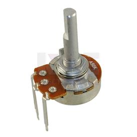 Standard Potentiometer (24 mm) - 50K Ohm, Audio, Universal Terminal