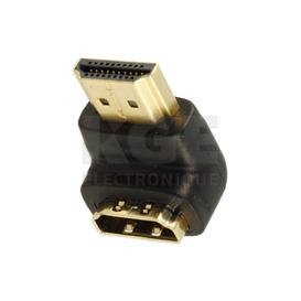 HDMI Male to Female Adapter - 90 Degree Angle