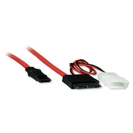Micro SATA Drive Cable - 30cm, Red