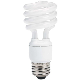 2-Pack Soft White 60W Compact fluorescent Bulbs