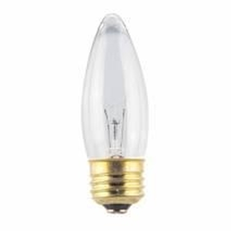 2-Pack Clear B11 40W Chandelier Bulbs