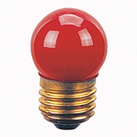 Opaque Red S11 7.5W Indicator Light