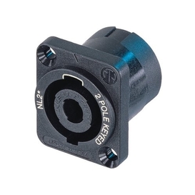 2 Contact Male Chassis Speakon Connector (Neutrik NL2MP)