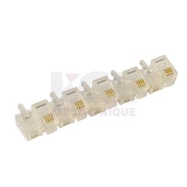 4P4C Modular Plugs - 10 Pack