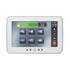 DSC PowerSeries PTK5507 TouchScreen Security Interface