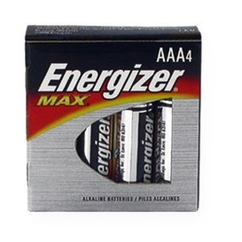 Energizer AAA Alkaline Batteries - 4 Pack
