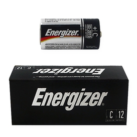 Energizer C Alkaline Batteries - 12 Pack