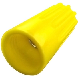 600V Yellow Wire Caps - 10-Pack