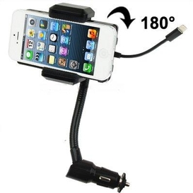 Universal FM Transmitter + Car Charger + Hands Free Kit for iPhone