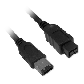 Firewire 1394b 6Pin to 9Pin Ext - 6ft