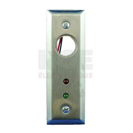 Slim Remote Alarme Plate with LEDs, Tamper Switch and D Hole