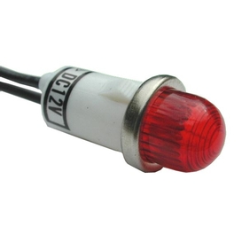 Lumière Dôme 12V AC/DC  - Rouge