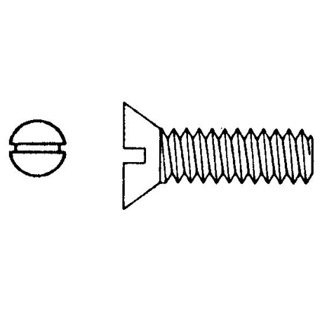 6-32 x 3/4” Nylon Machine Screws